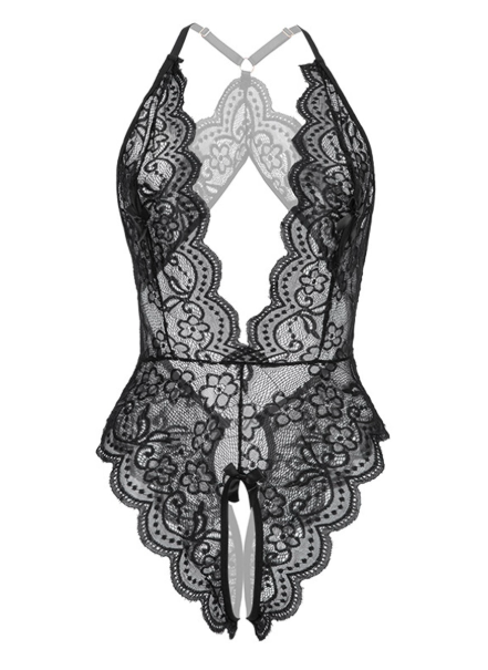 Venlisa Dantel Derin Dekolteli Fantazi Body V2910